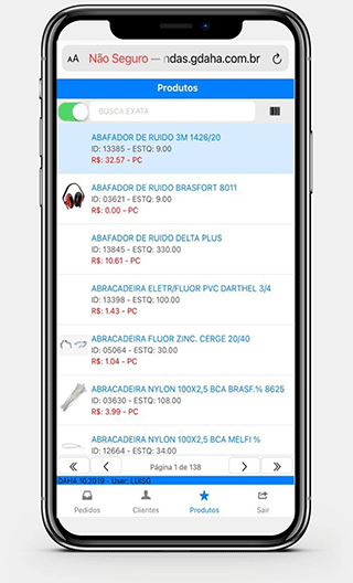 App Vendas Externas